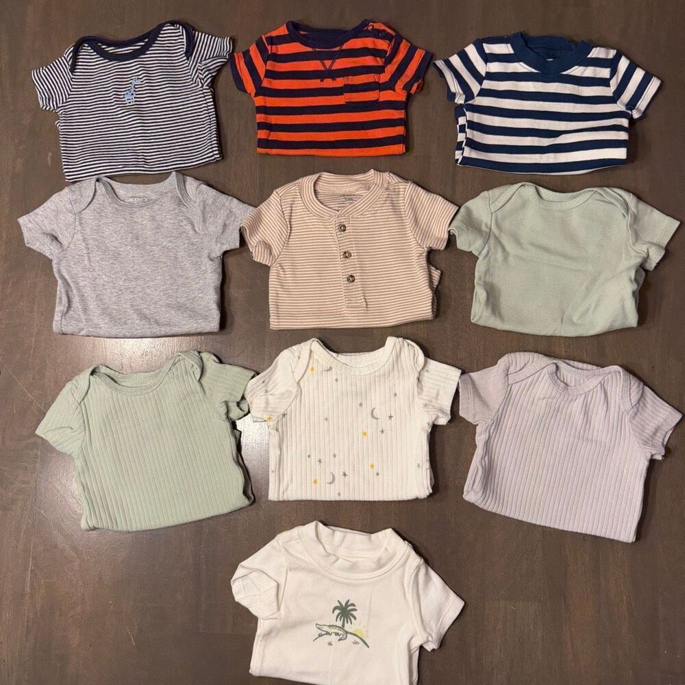 Carters 3 Months Short Sleeve Boys Bundle